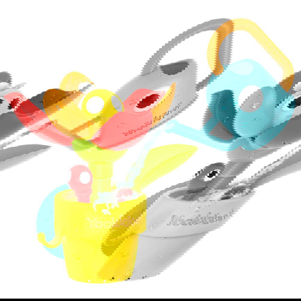 Jucarie de baie Floarea si Albinuta +18 luni, 1 bucata, Yookidoo