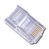 Mufe RJ-45 Gembird PLUG3UP6/100, pentru cablu UTP, Cat5e, conector RJ-45 (T), plastic, 100 buc.