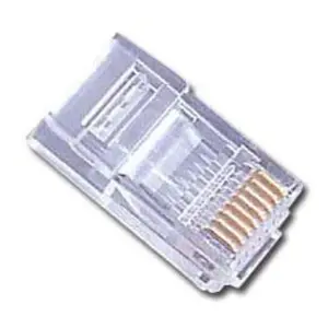 Mufe RJ-45 Gembird PLUG3UP6/100, pentru cablu UTP, Cat5e, conector RJ-45 (T), plastic, 100 buc.