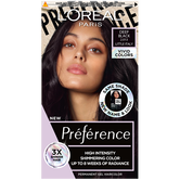 Vopsea de par permanenta cu amoniac Preference Vivid Colours 2.013 Deep Black, 204ml, L'Oreal Paris