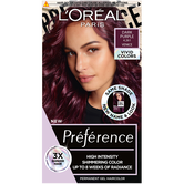 Vopsea de par permanenta cu amoniac Preference Vivid Colours 4.216 Dark Purple, 204ml, L'Oreal Paris