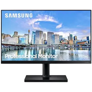 Monitor IPS LED Samsung 23.8" LF24T450FQUXEN, Full HD (1920x1080), HDMI, DisplayPort, Pivot, 75 Hz (Negru)