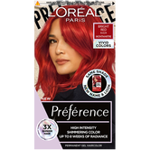 Vopsea de par permanenta cu amoniac Preference Vivid Colours 8.624 Bright Red, 204ml, L'Oreal Paris