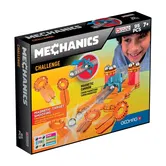 Joc de constructie magnetic Geomag Mechanics Challenge, 95 piese