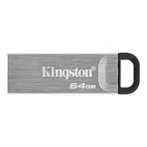 Stick USB KINGSTON DataTraveler KYSON 64GB, USB 3.2 Gen 1 (Argintiu)