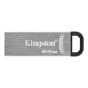 Stick USB KINGSTON DataTraveler KYSON 64GB, USB 3.2 Gen 1 (Argintiu)