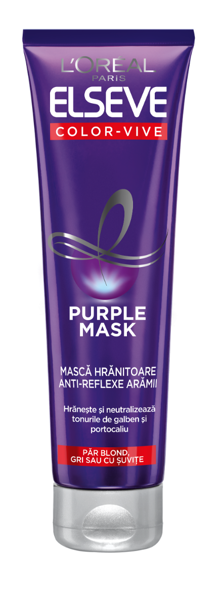 Masca de par Color Vive Purple, 150ml, Elseve