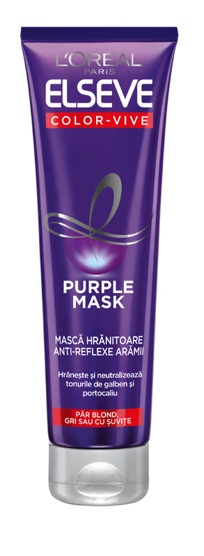 Masca de par Color Vive Purple, 150ml, Elseve