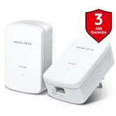 Kit Adaptoare PowerLine MERCUSYS MP500 KIT, Gigabit, 1000 Mbps (Alb)