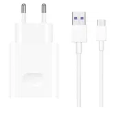 Incarcator Retea Huawei Super Charge CP404, Max. 22.5 W, Cablu USB Type-C (Alb)