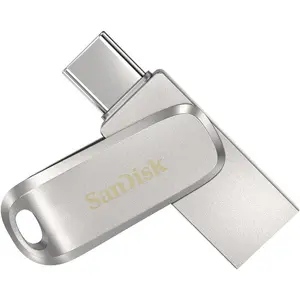 Stick USB SanDisk Ultra Dual Drive Luxe SDDDC4-032G-G46, 32GB, USB 3.1/USB Type-C (Argintiu)