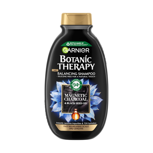 Sampon Magnetic Charcoal, 400ml, Botanic Therapy