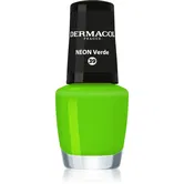 Dermacol Neon lac de unghii cu stralucire neon culoare 39 Verde 5 ml