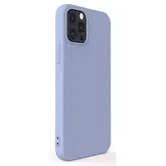 Protectie Spate Lemontti Soft Slim LEMSSXIIPLG pentru Apple iPhone 12, iPhone 12 Pro (Mov)