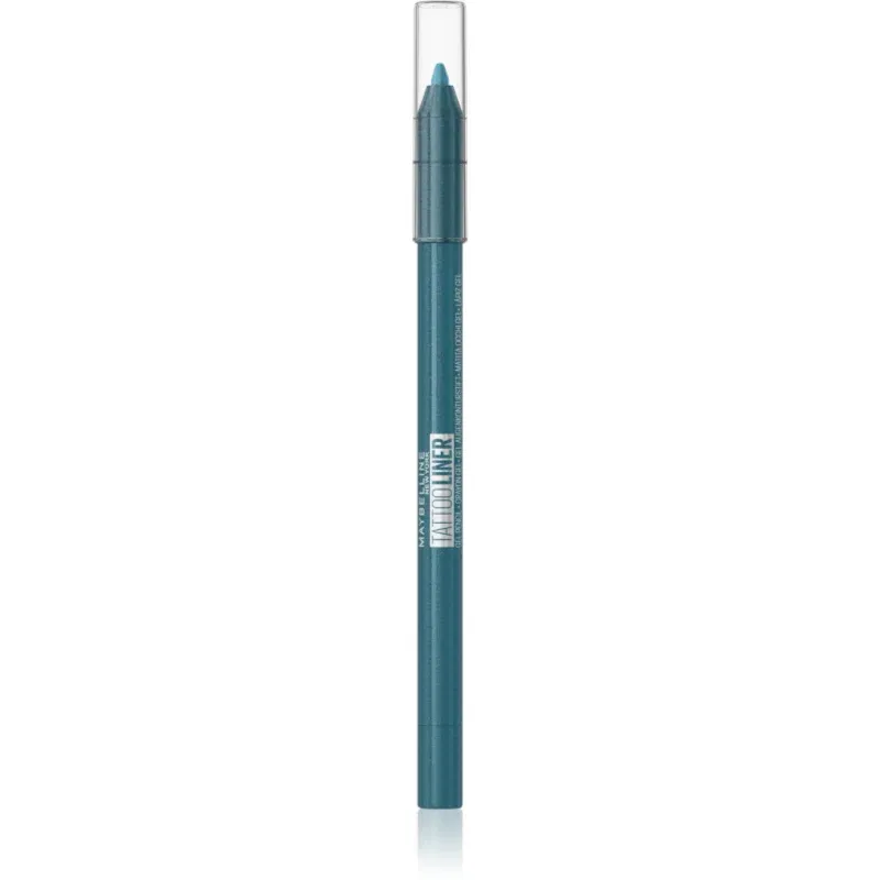 MAYBELLINE NEW YORK Tattoo Liner Gel Pencil gel pentru linia ochilor culoare 814 Blue Disco 1.3 g