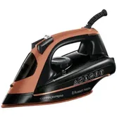 Fier de calcat Russell Hobbs Copper Express 23975-56, Talpa cupru, 2600 W, 315 ml (Negru/Cupru)