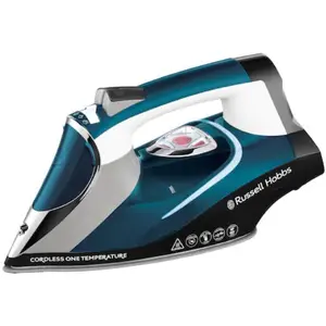 Fier de calcat Russell Hobbs26020-56, 2600 W, 350 ml (Alb/Albastru)