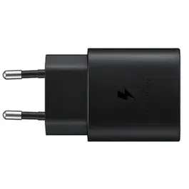 Incarcator Retea Samsung EP-TA800NBEGEU, Super Fast Charging 25 W (Negru)