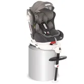 Scaun auto Lorelli Pegasus, baza Isofix si picior de fixare, 0-36 kg, rotativ 360 grade, Dark & Light Grey