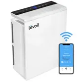 Purificator de aer Levoit LV-H131S-RXW, Smart, Filtru Hepa, 230 mc/h, Sleep Mode (Alb)