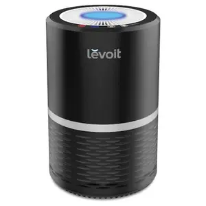 Purificator de aer Levoit LV-H132-RXB, Filtru True HEPA, Recomandat pentru incaperii pana la 15 mp (Negru)