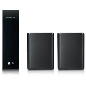 Kit pentru soundbar LG SPK8, 140W, Surround, Conectare Wireles (Negru)