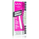 NYX Professional Makeup Zero To Brow Stencil Book șabloane pentru sprâncene 01 Thin 4 buc