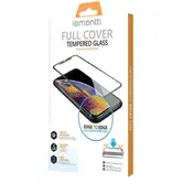 Folie Protectie Sticla Temperata Lemontti Full Fit LEMFSFFA12BK pentru Samsung Galaxy A12 (Transparent/Negru)