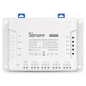 Releu Sonoff 4CH Pro R3, Wireless, 4 canale