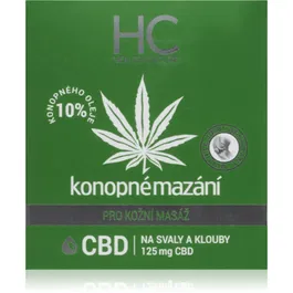 Health Culture CBD Hemp Lubrication massage crema pentru masaj cu ulei de canepa 125 ml