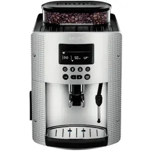 Espressor automat Krups EA815E70 Espresseria S line, 1450 W, 1.7 L, 15 Bari (Negru/Argintiu)