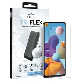 Folie Protectie Eiger Clear Tri Flex EGSP00650 pentru Samsung Galaxy A21s (Transparent)