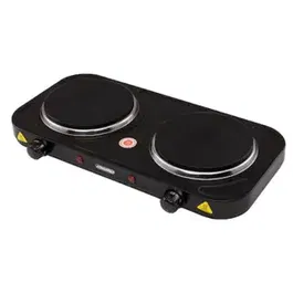 Plita electrica Mesko MS6509, 2 Zone de gatit, 2000 W (Negru)