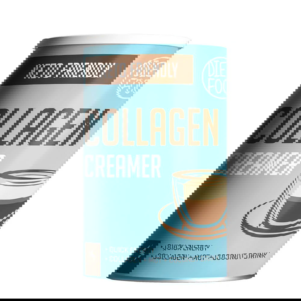 Crema pentru cafea Colagen + MCT Coffee Creamer, 300g, Diet Food