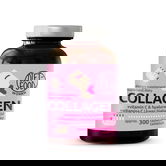 Colagen + Vitamina C + Acid Hialuronic, 300 tablete, Diet Food