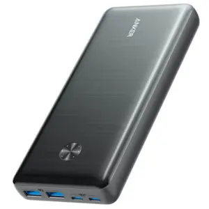 Acumulator extern ANKER PowerCore III Elite, 25600 mAh, 87W, 2 x USB-C, 2 x USB-A (Negru)