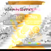Chipsuri ecologice de linte cu ceapa fara gluten, 50g, Le Pain des Fleurs