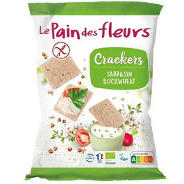 Crackers ecologici cu hrisca fara gluten, 75g, Le Pain des Fleurs