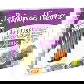 Turte crocante ecologice cu smochine fara gluten, 150g, Le Pain des Fleurs