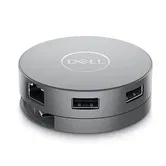 Docking Station Dell DA310, interfata USB-C, porturi : 2 x USB 3.1 type A, 1 x USB 3.1 (type C, HDMI, VGA, DisplayPort, LAN (Gri)