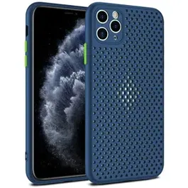 Protectie Spate Lemontti Bubble LEMHBIXIIPABS pentru Apple iPhone 12 / 12 Pro (Albastru)