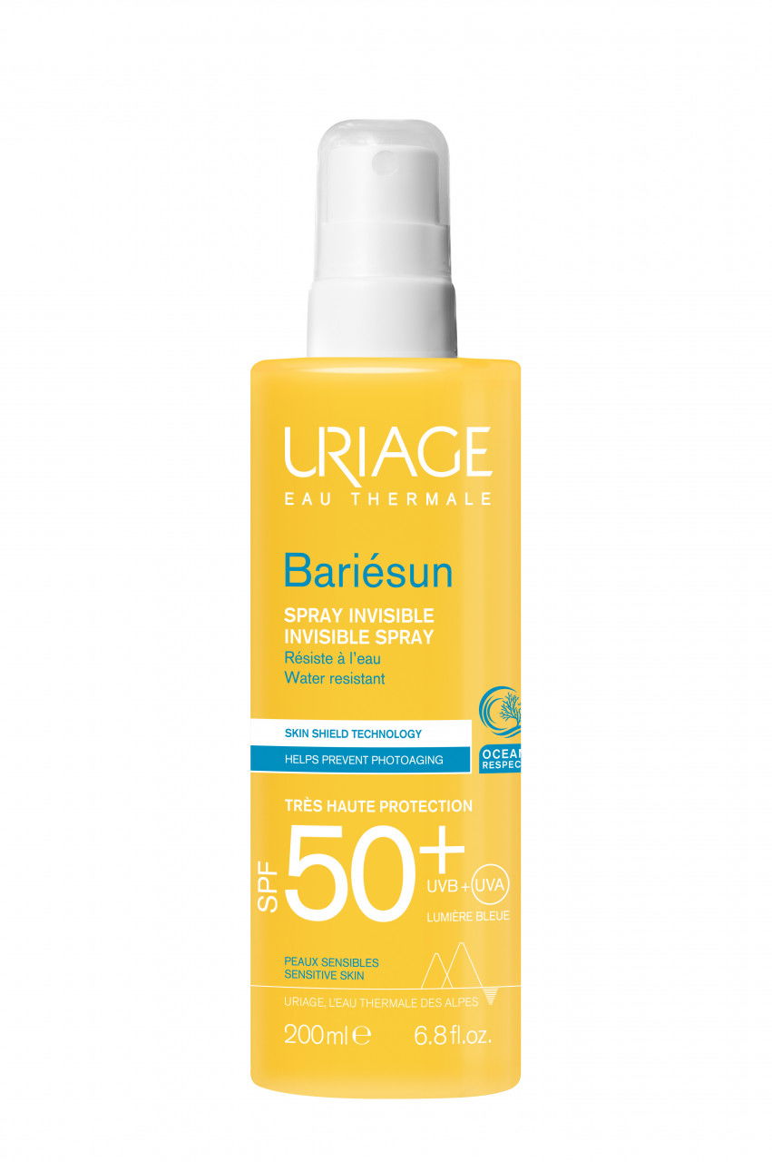 Bariesun Spray Invizibil fara parfum cu SPF50+, 200ml, Uriage