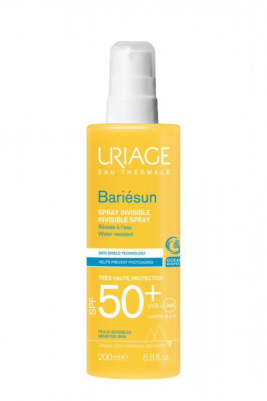 Bariesun Spray Invizibil fara parfum cu SPF50+, 200ml, Uriage