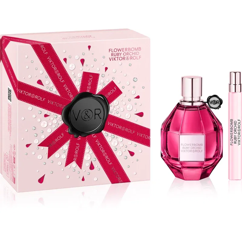 Viktor & Rolf Flowerbomb Ruby Orchid set cadou pentru femei