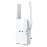 Range Extender Wireless TP-LINK RE605X, Dual-Band, Gigabit, 1800 Mpbs, tehnologie OneMesh, Adaptive Path, Mod High Speed, Mod Access Point, 2 Anten externe (Alb)