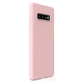 Protectie Spate Lemontti Soft Slim LEMSSS10PS pentru Samsung Galaxy S10 (Roz)