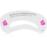 Lash Brow Eyebrow Stencil șabloane pentru sprâncene 24 buc