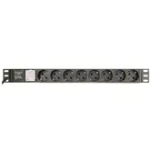 Prelungitor Gembird EG-PDU-014-C14, 8 prize, 3 m (Negru)