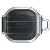 Husa de protectie Samsung Water Resistant Cover R180/R190 EF-PR190CBEGWW pentru Samsung Galaxy Buds Live/Pro (Transparent/Negru)