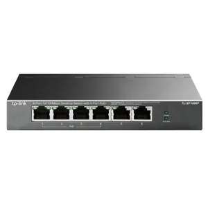 Switch Tp-Link TL-SF1006P, 6 Porturi, PoE+